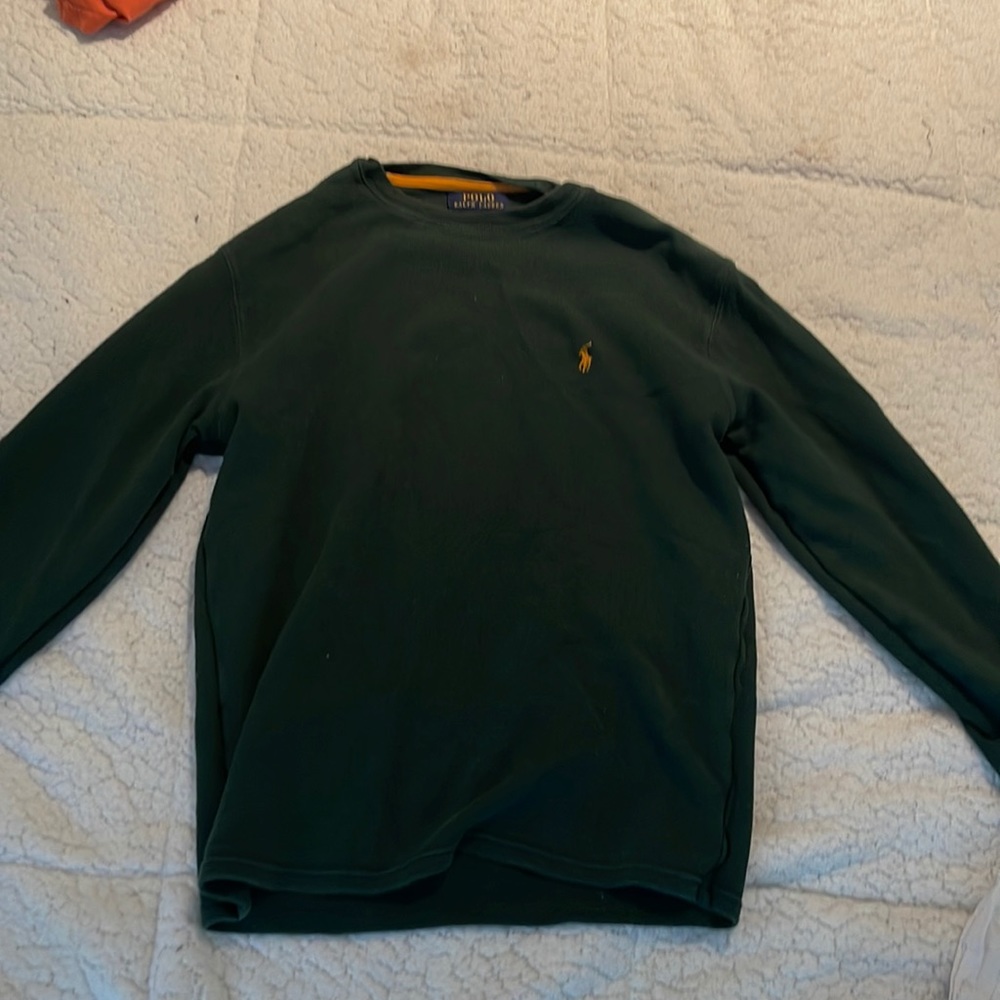 Mens medium green thermal from polo Ralph Lauren